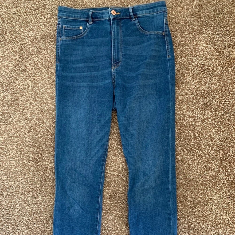 High waisted jeggings